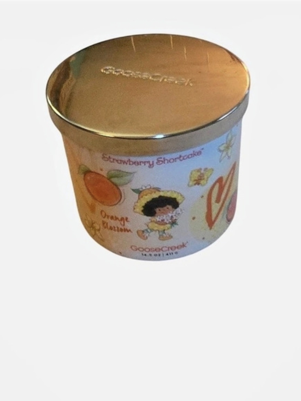 Goose Creek Strawberry Shortcake Orange Blossom 3-Wick Candle